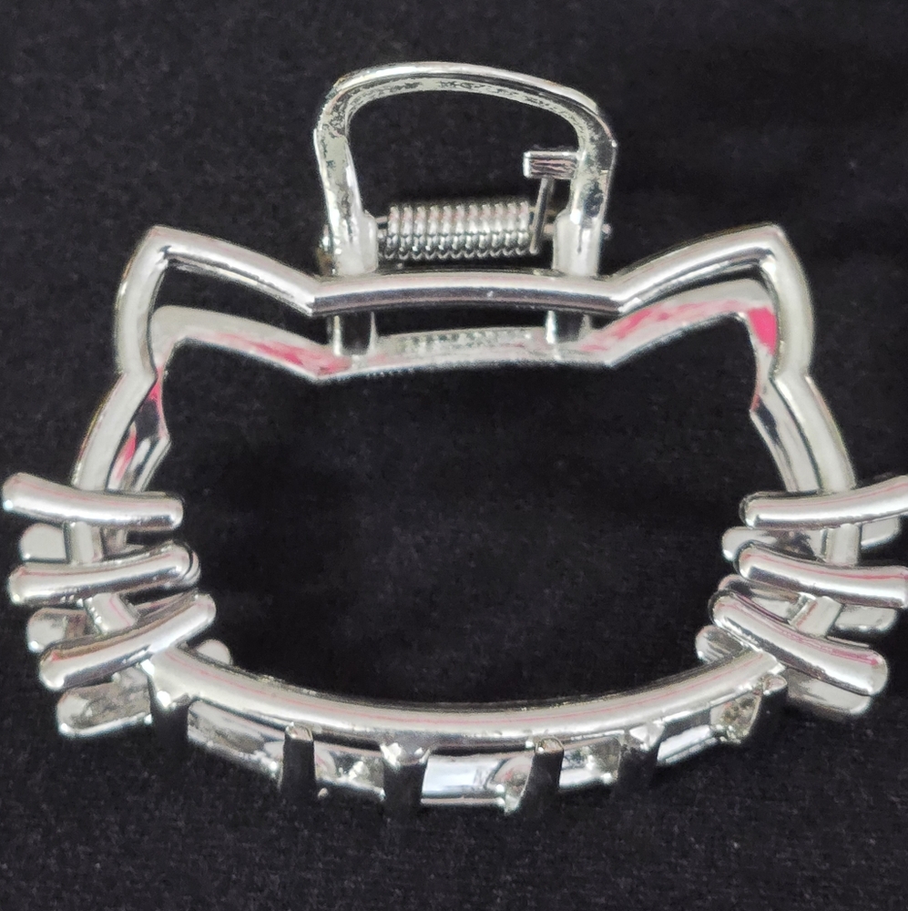 Kitty Metal Claw Clip